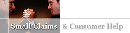 Small Claims & Consumer Help